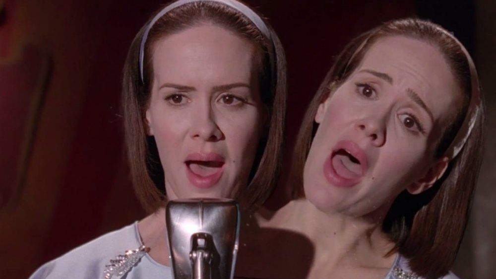 Sarah Paulson in American Horror Story Freak Show