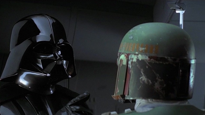 Darth Vader chides Boba Fett