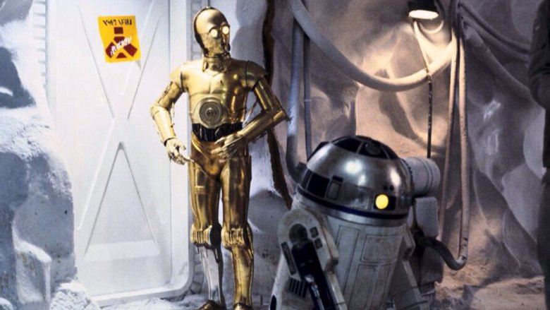 R2-D2 and C-3PO on Hoth