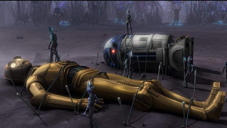 R2-D2 and C-3PO in 'Clone Wars'