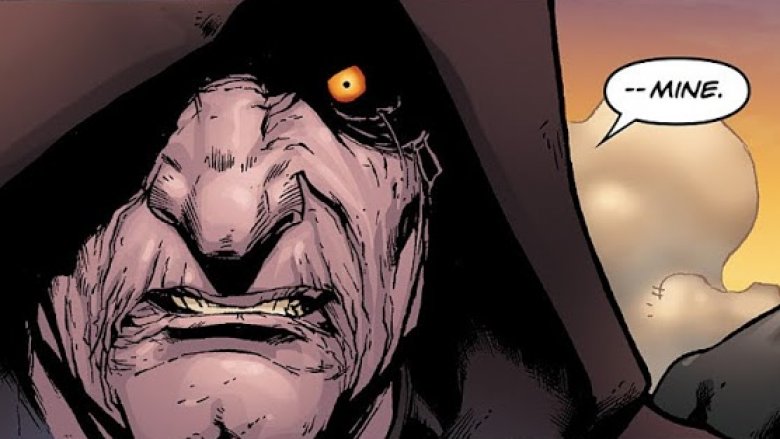 Darth Sidious in "Star Wars: Darth Maul - Son of Dathomir, Issue 4"