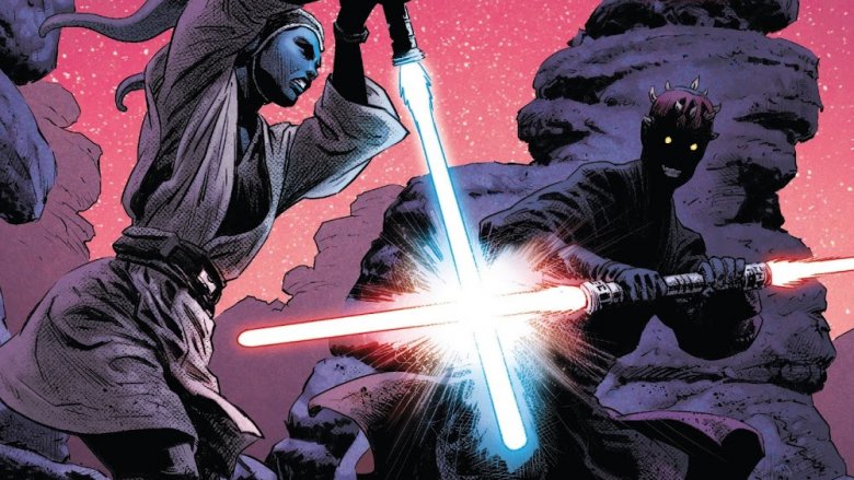Eldra Kaitis and Darth Maul in "Star Wars: Darth Maul, Issue 5"