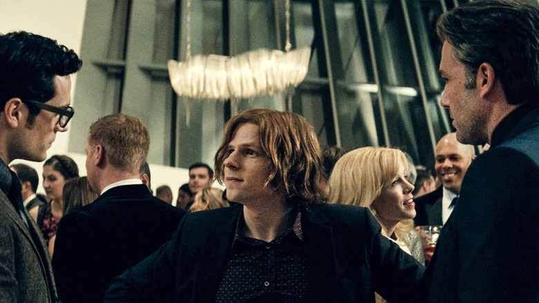 Lex Luthor hosts a party 