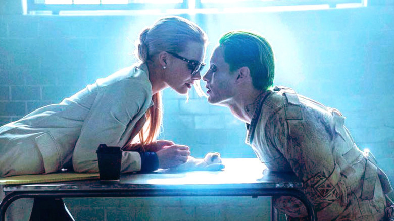 Harley and Joker almost kiss