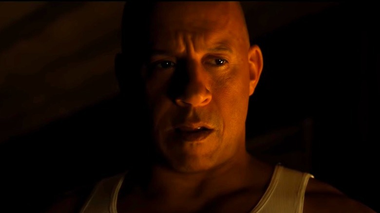 Fast and Furious Dom Toretto looks concerned