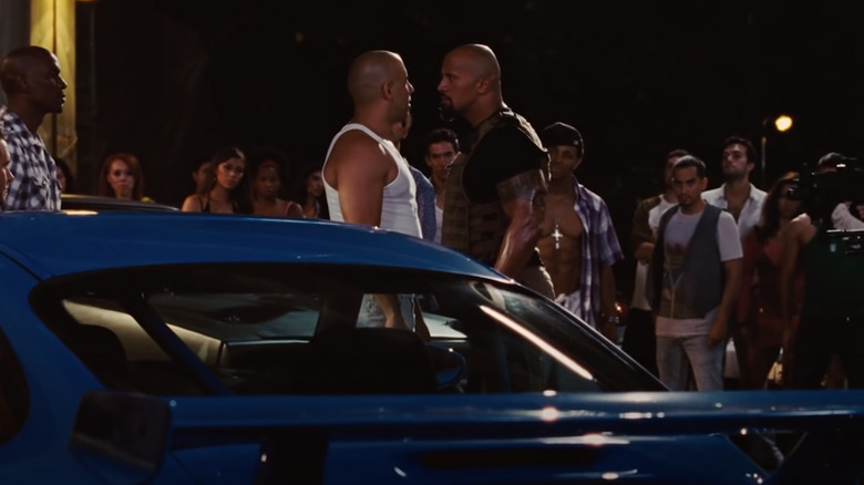 Toretto and Hobbs square up 