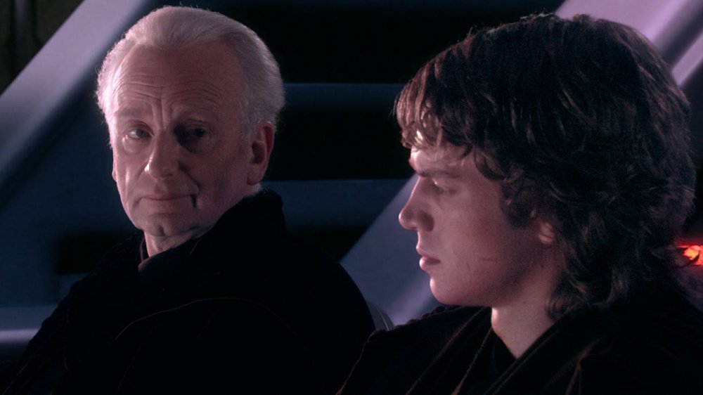 Ian McDiarmid and Hayden Christensen in Star Wars: Episode III - Revenge of the Sith