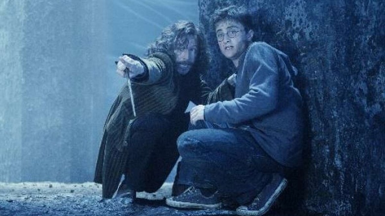 Harry with Sirius