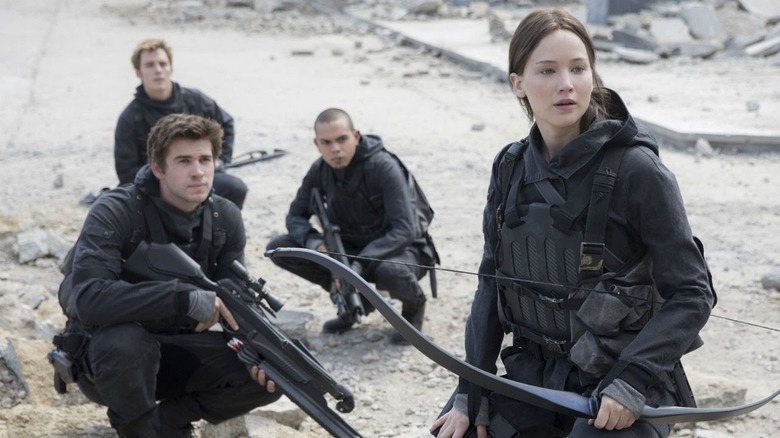 Katniss with the Star Squad