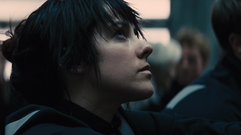 Johanna Mason looking up