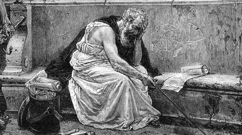 Archimedes before his death