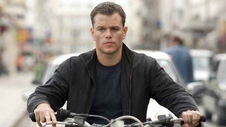 Jason Bourne on motorbike