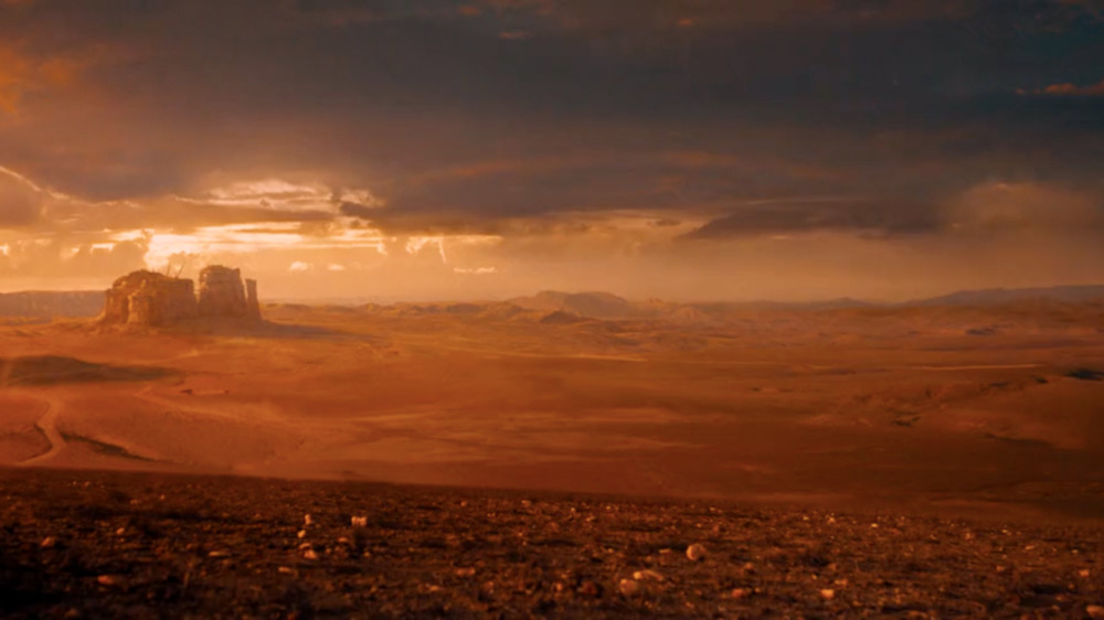 The ruined wasteland of Mad Max: Fury Road