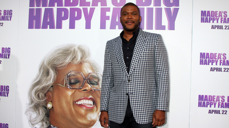 Tyler Perry smiling