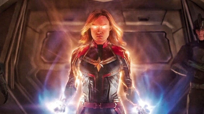 Captain Marvel powers up