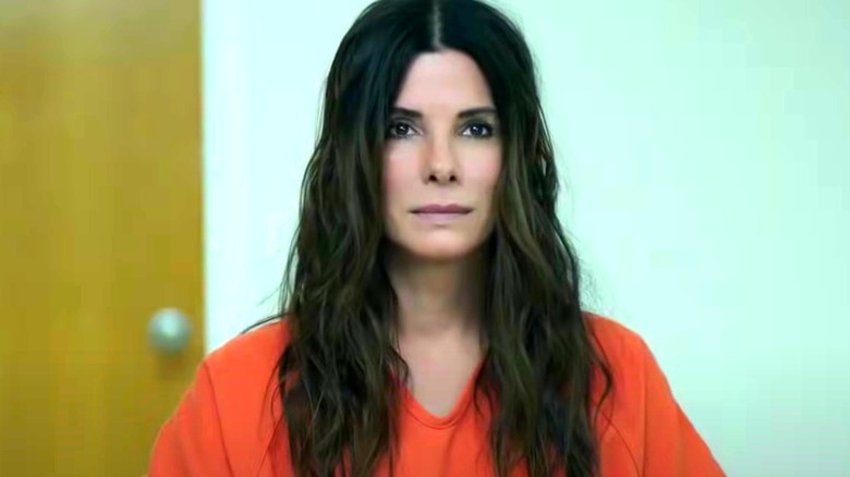 Sandra Bullock in prison uniform