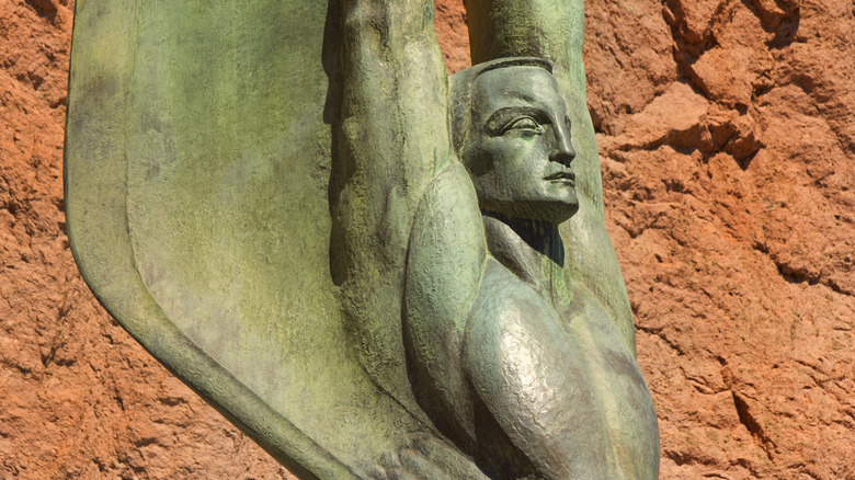 Hoover Dam's Winged Figure