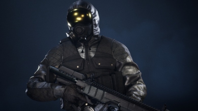 An OWLF operative in combat gear