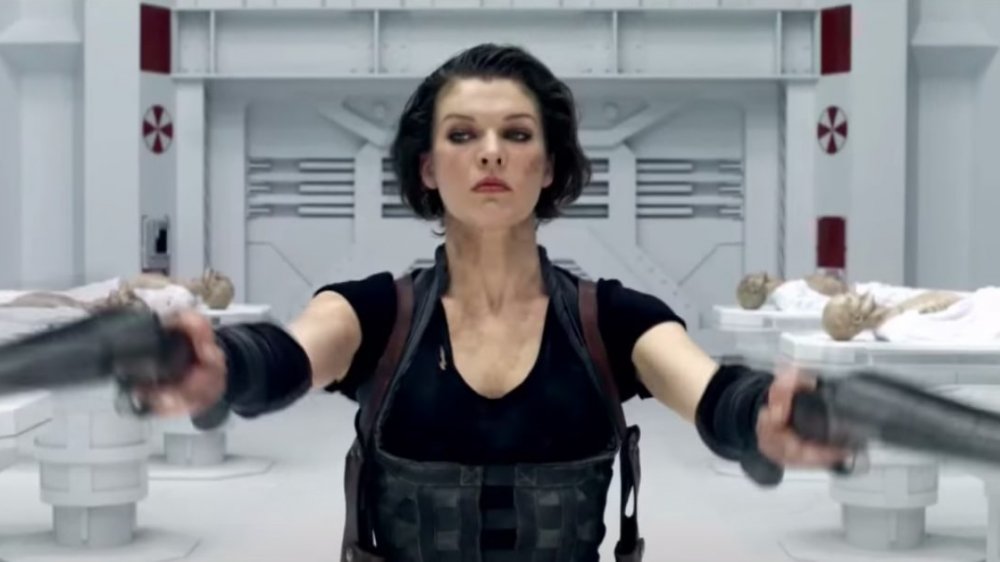 Milla Jovovich as Alice in Resident Evil: Afterlife