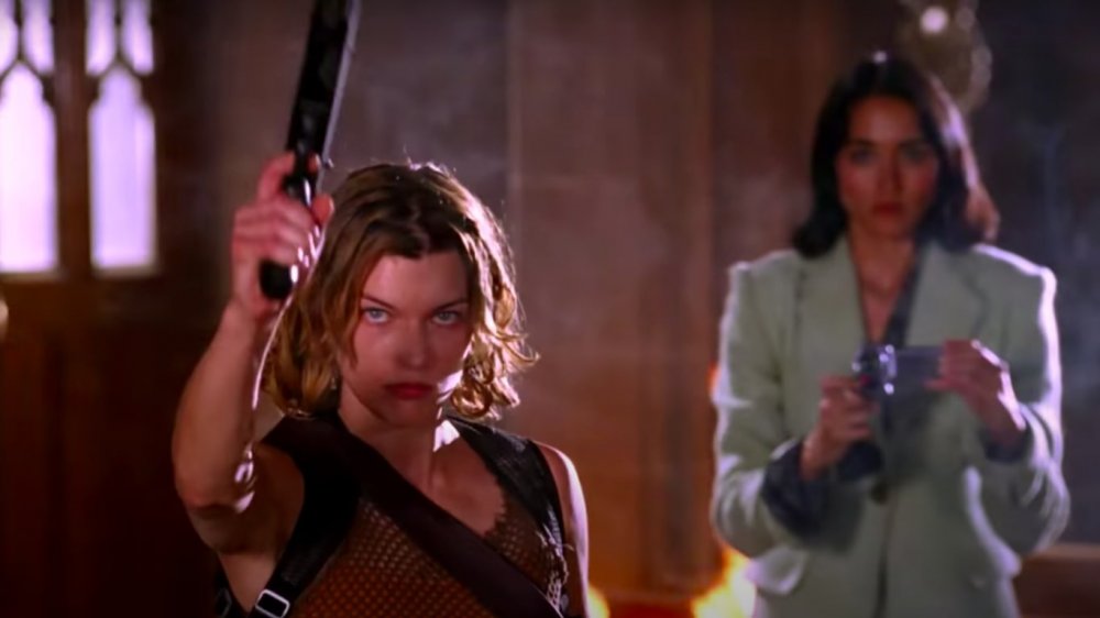 Milla Jovovich as Alice in Resident Evil: Apocalypse