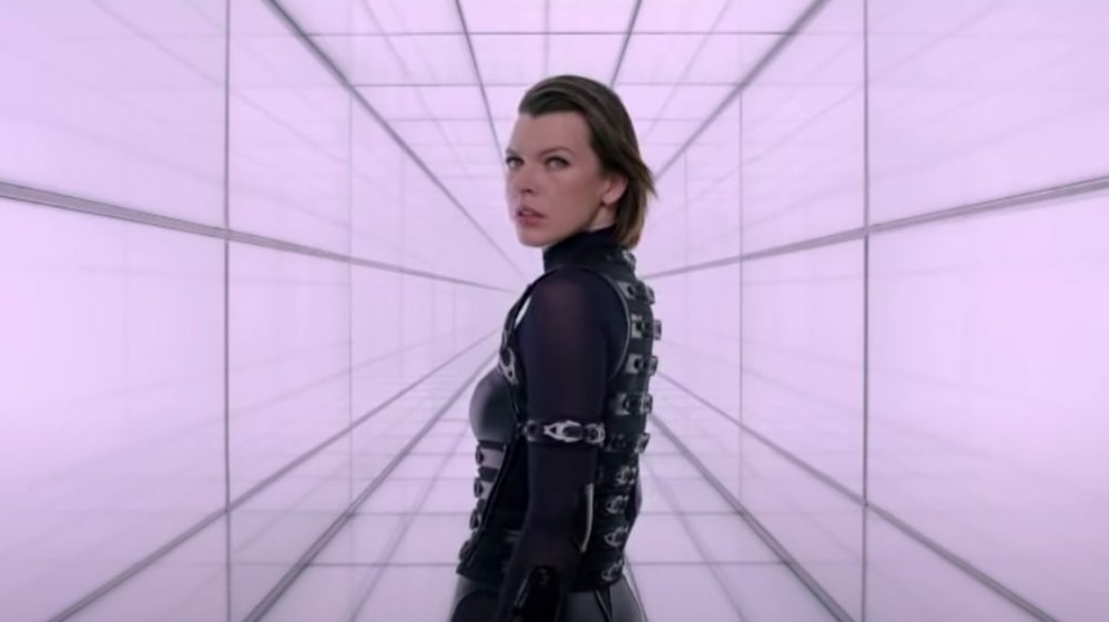 Milla Jovovich as Alice in Resident Evil: Retribution