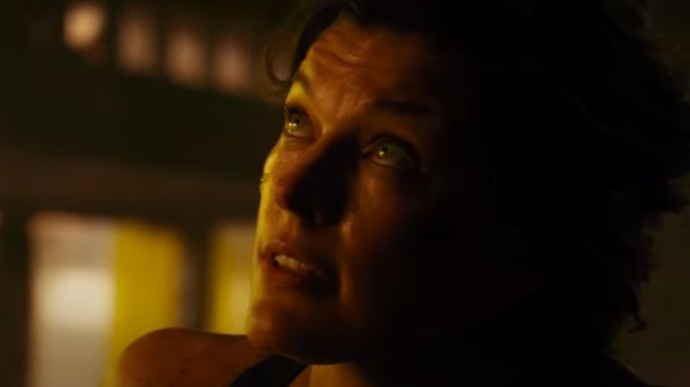 Milla Jovovich as Alice in Resident Evil: The Final Chapter