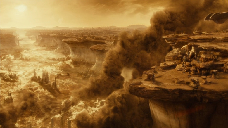 Desolate world in Riddick