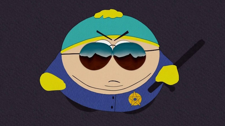 Cartman as a deputy