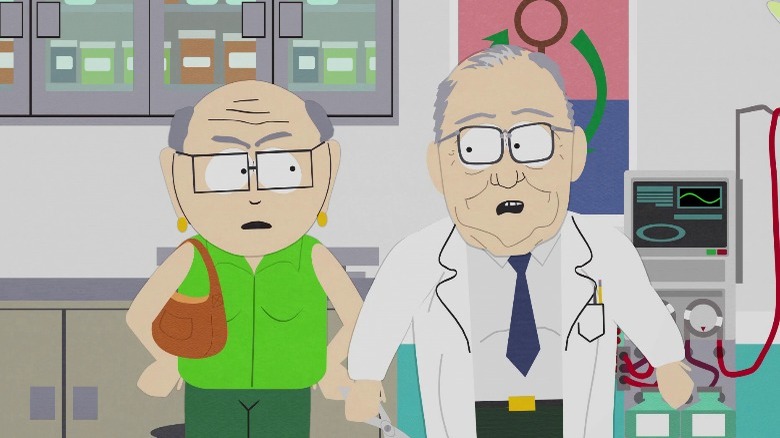 Ms. Garrison arguing with her doctor