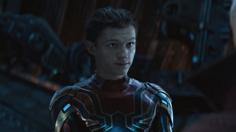 Tom Holland in Avengers: Infinity War