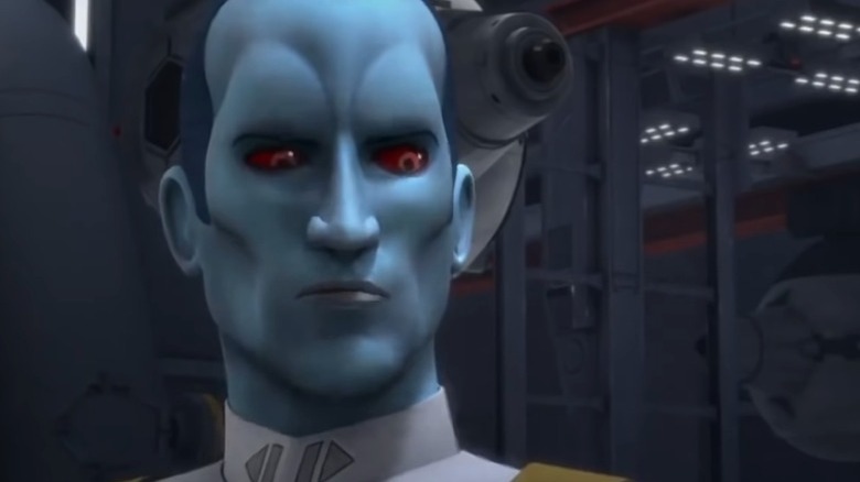 Thrawn looking down his nose