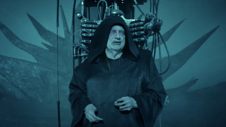 Emperor Palpatine on life support