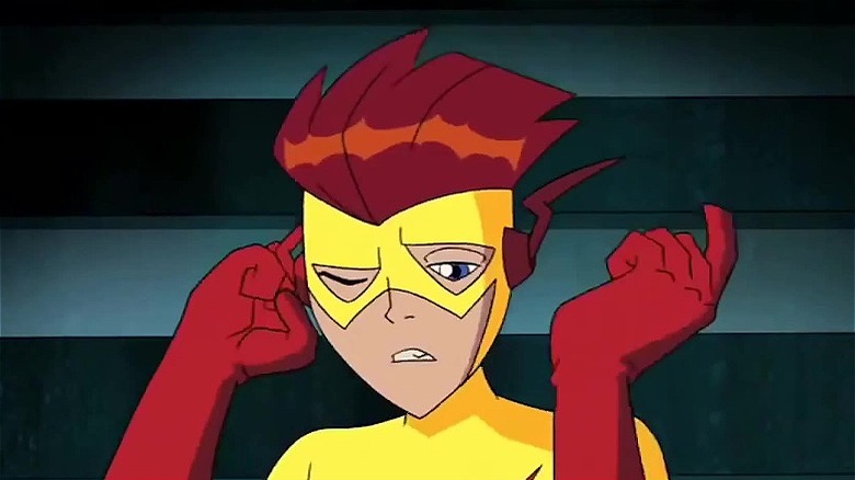 Kid Flash joins the Teen Titans