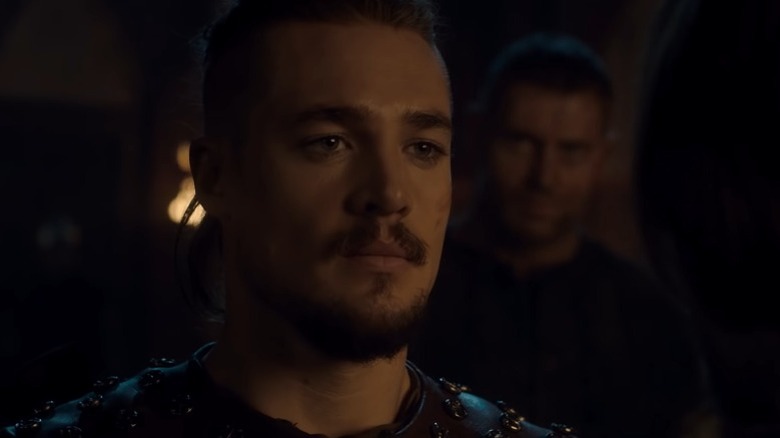 Uhtred looking at Alfred