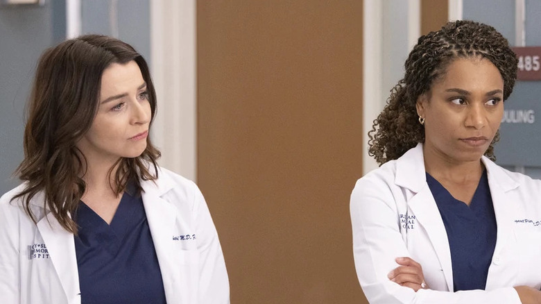 Amelia Shephard and Maggie Pierce