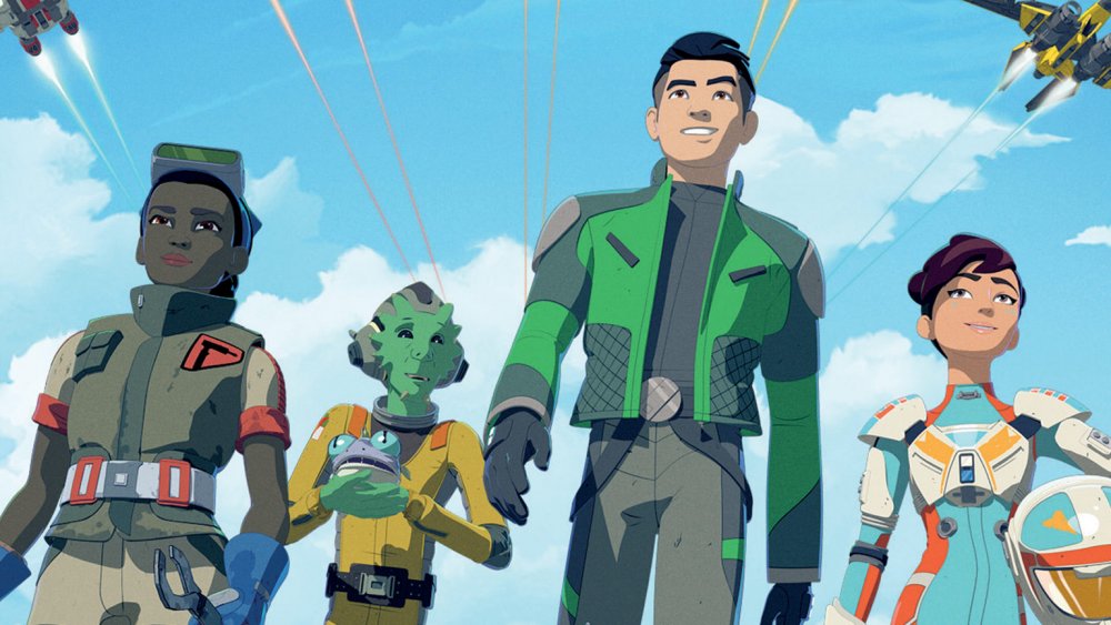 The cast of Star Wars: Resistance