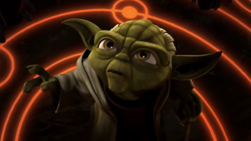 Yoda learning to preserve his spirit in Star Wars: The Clone Wars