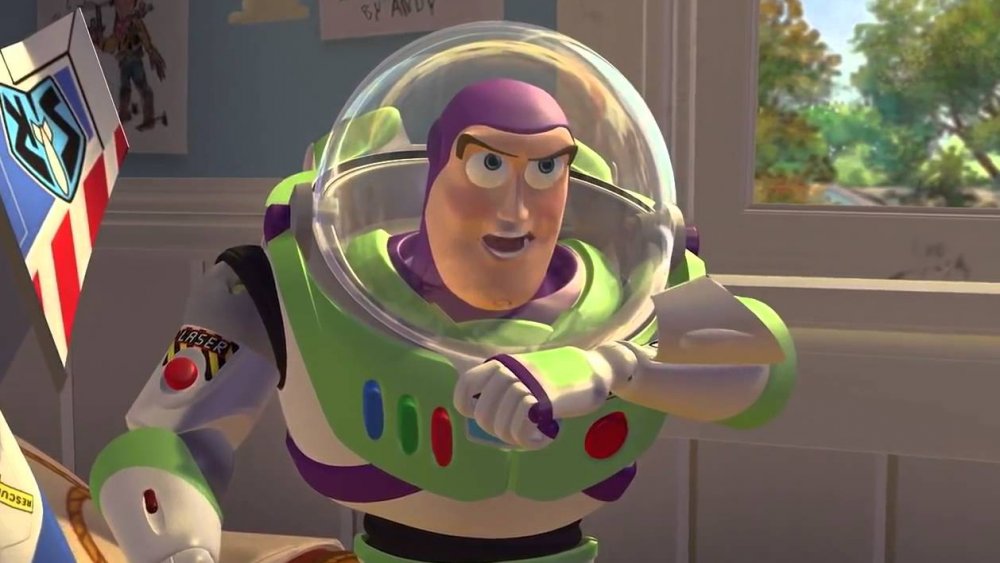 Buzz Lightyear in Toy Story