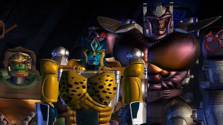 Rhinox, Cheetor, and Optimus Primal