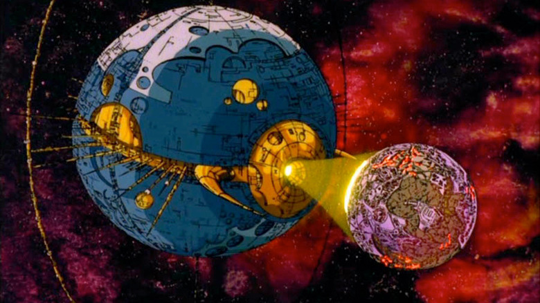 Unicron destroys a planet