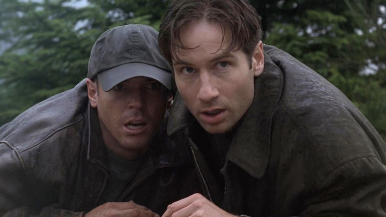 Mulder and Krycek in Russia