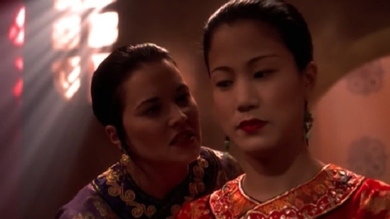 Xena and Lao Ma argue