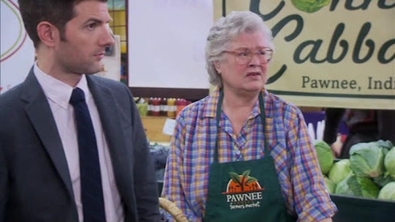 Ben Wyatt and Connie Cabbage argue