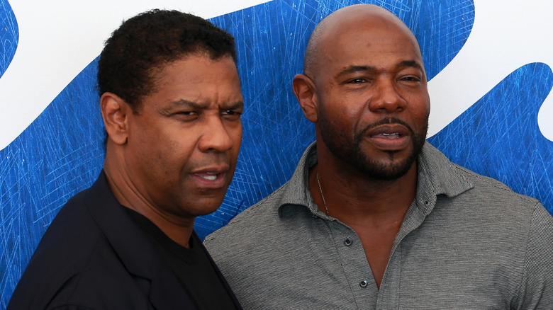 Denzel Washington and Antoine Fuqua