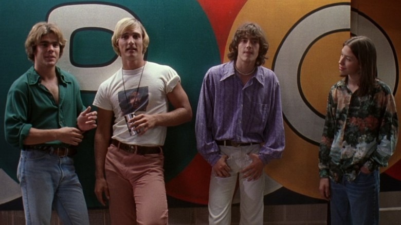 Dazed and Confused characters standing