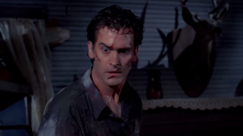 Bruce Campbell as Ash in Evil Dead II