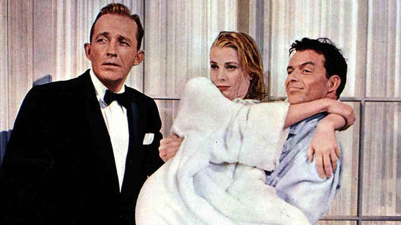 Frank Sinatra holding Grace Kelly, High Society