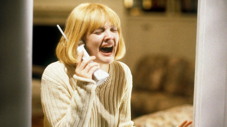 Scream Drew Barrymore phone