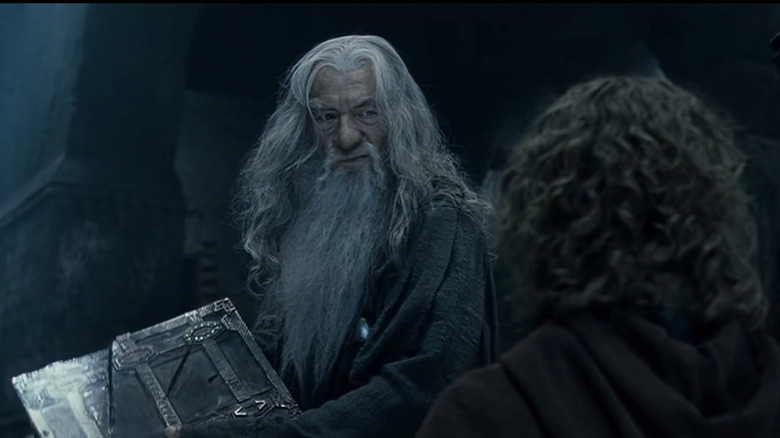 Gandalf and Pippin in Moria