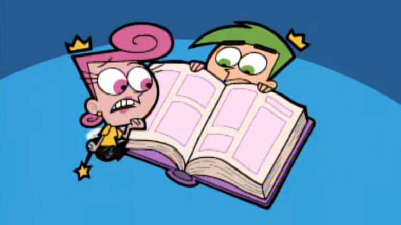 Cosmo and Wanda reading Da Rules